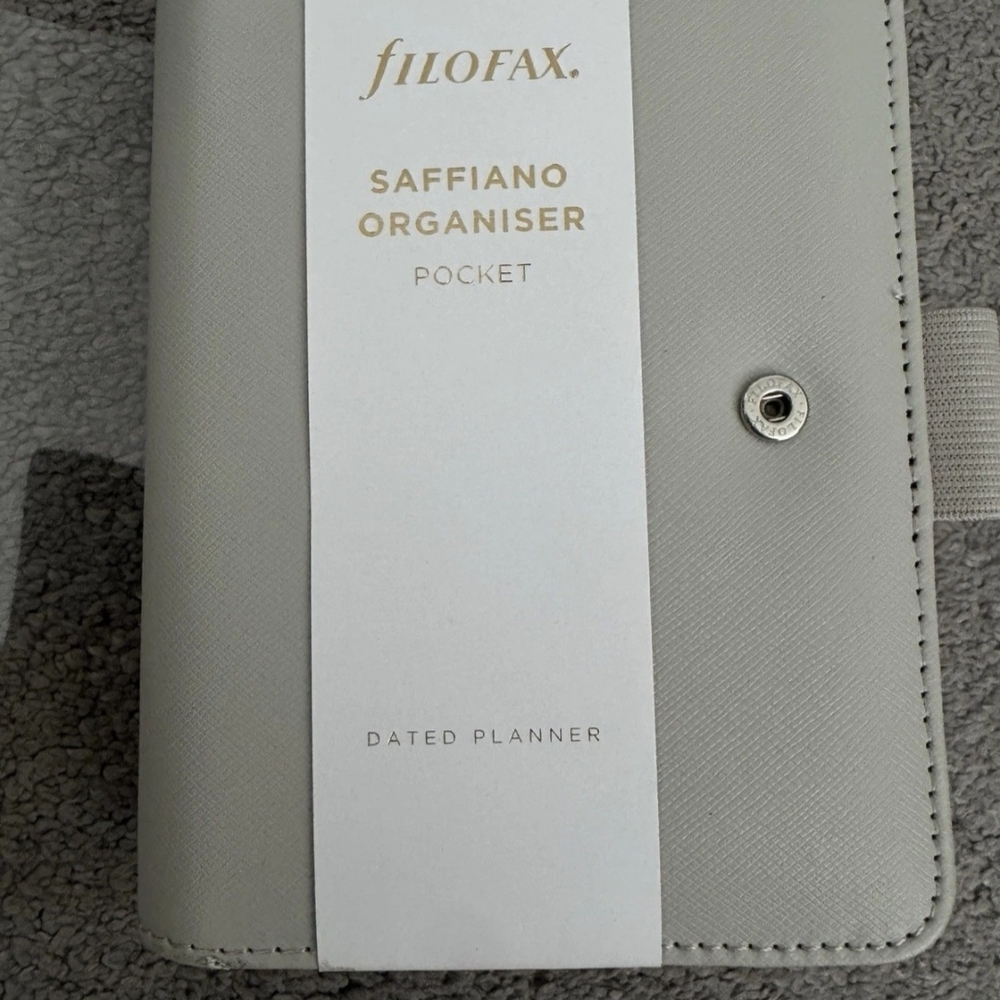 filoFAX Gray Organizer with Tabs NEW